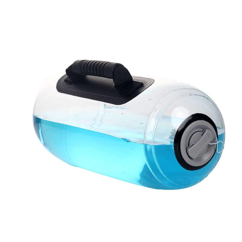 Transparent Cylindrical Water Weight Dumbbell