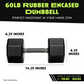 Octo Rubber Dumbbell Single Weight Training