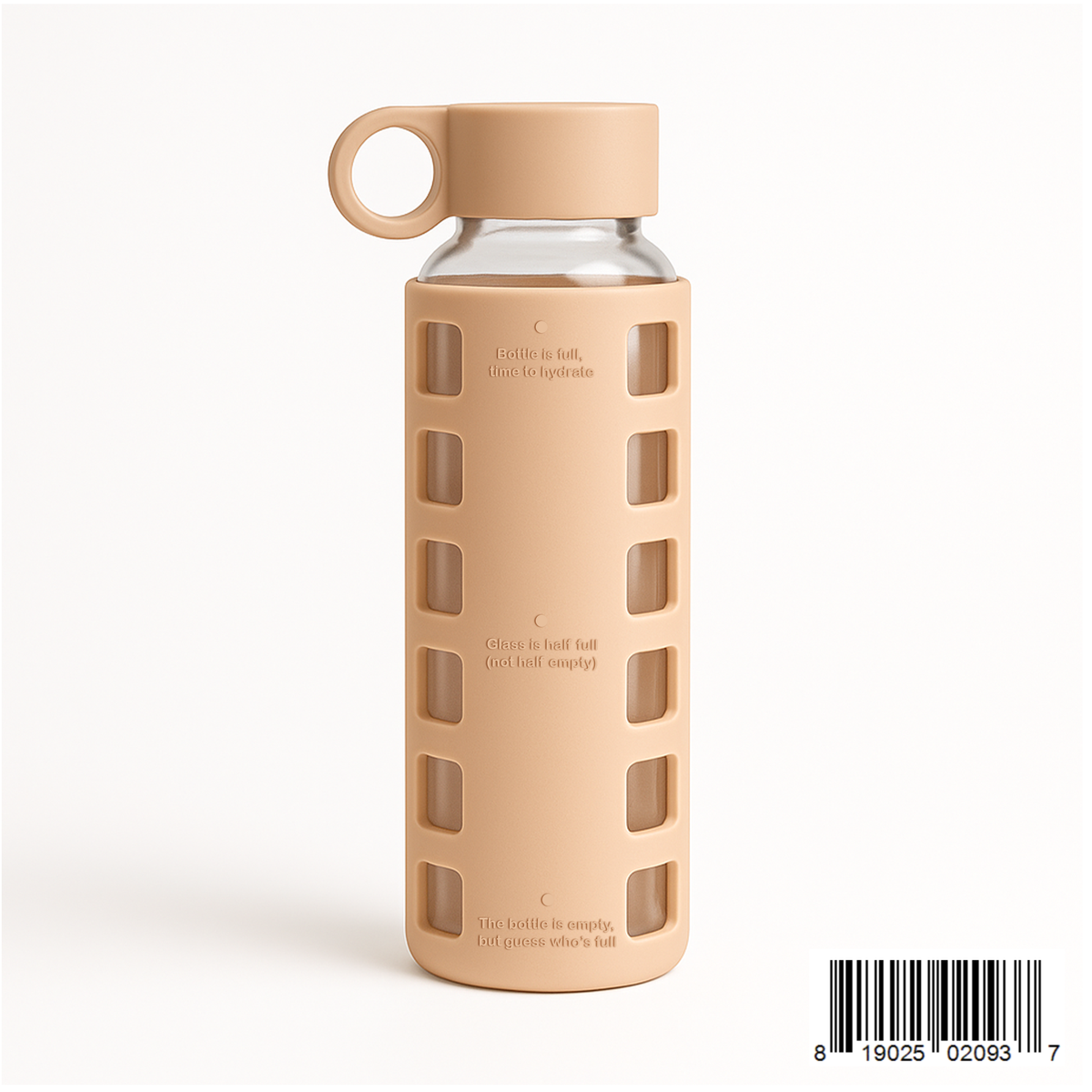 Glass Water Bottles Reusable Drinkware