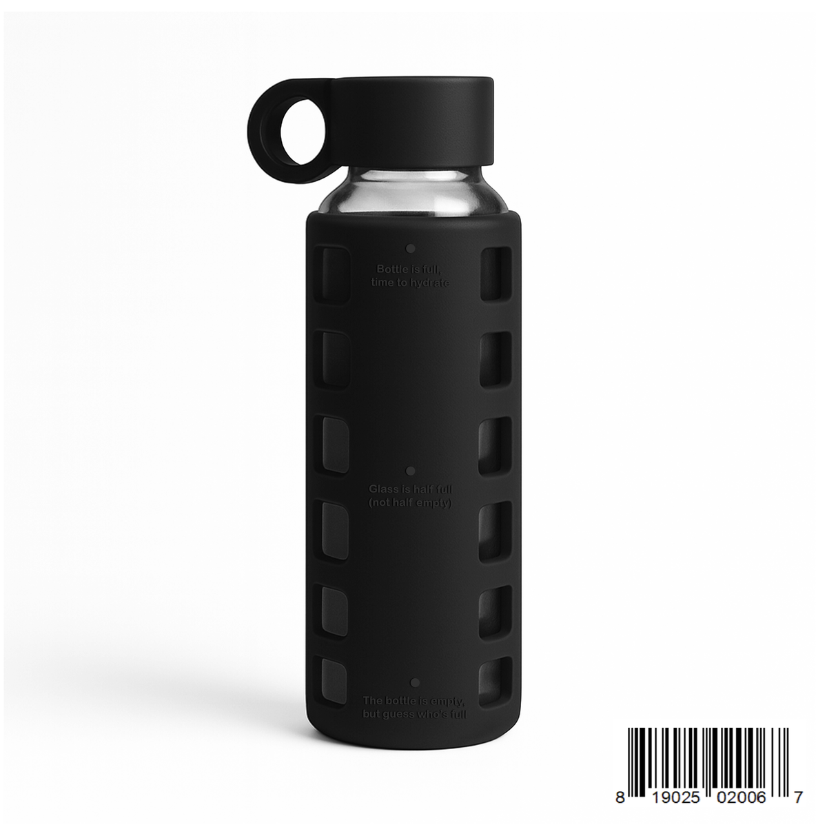 Glass Water Bottles Reusable Drinkware