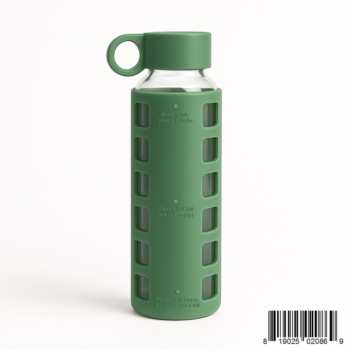 Glass Water Bottles Reusable Drinkware