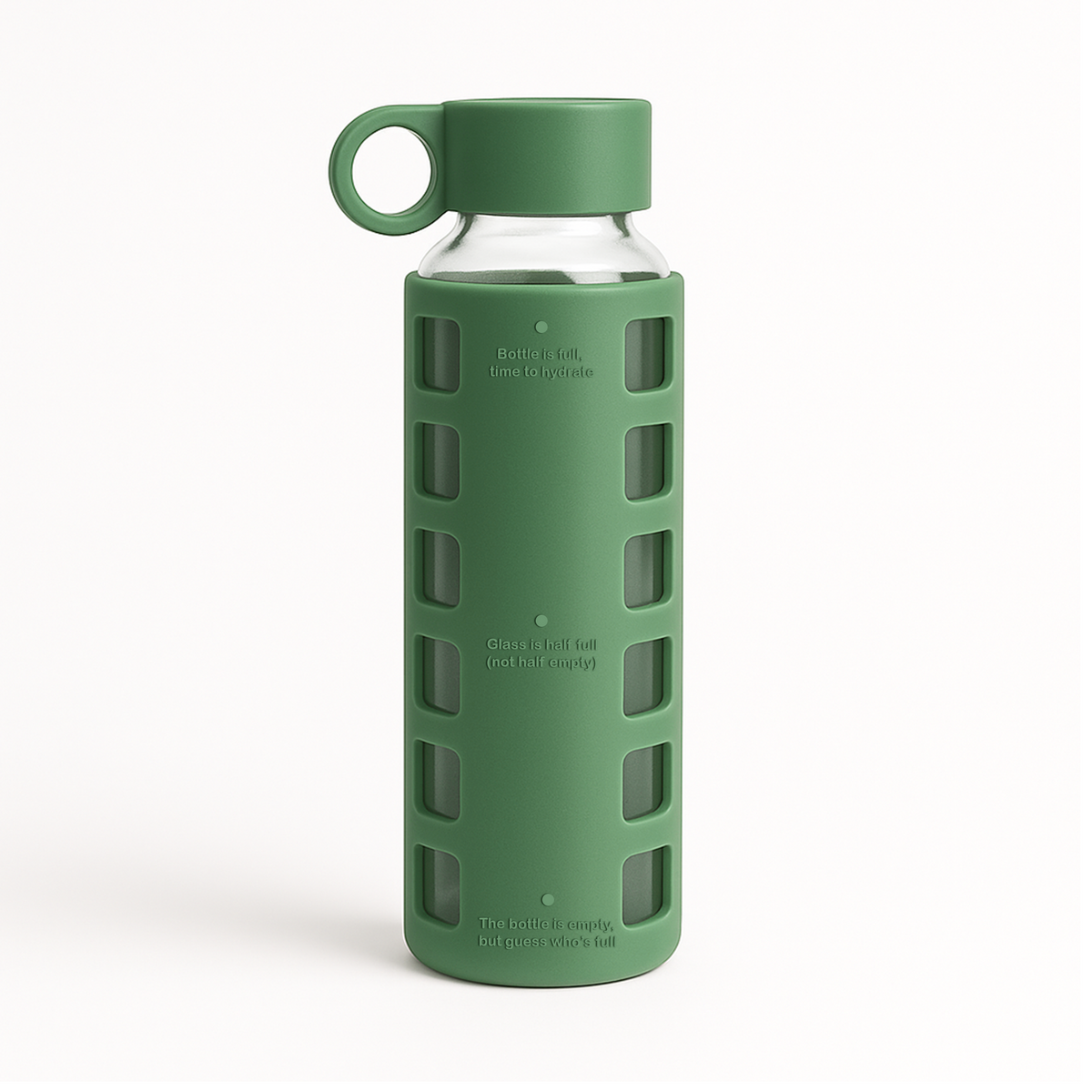 Glass Water Bottles Reusable Drinkware