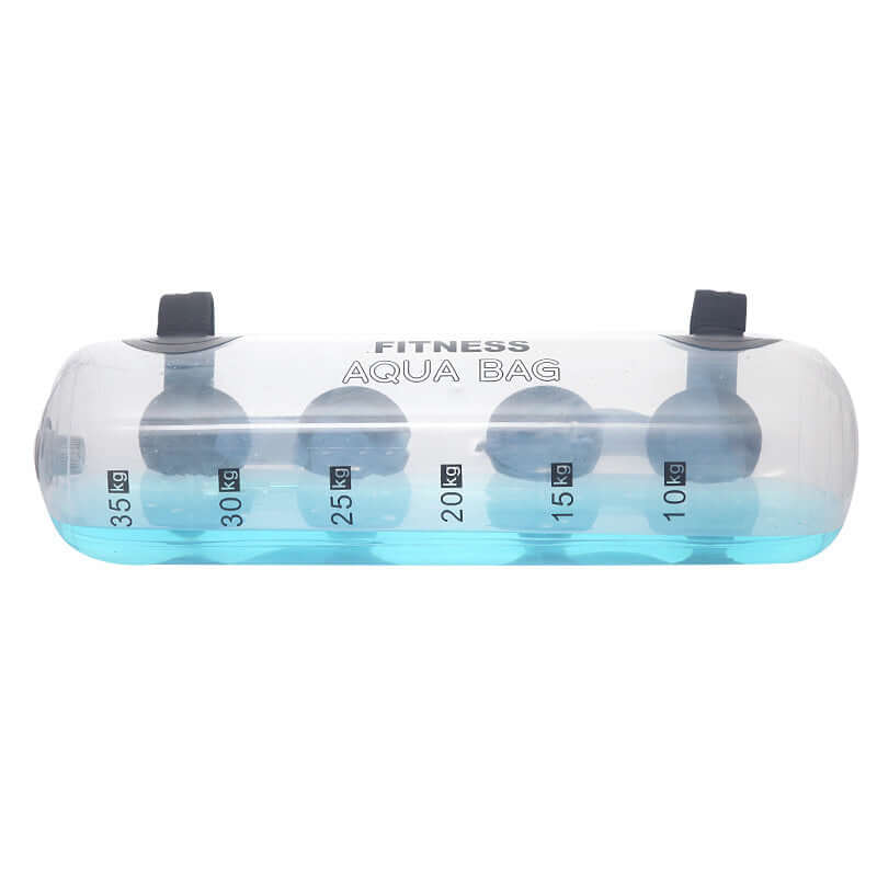 Transparent Cylindrical Water Weight Dumbbell