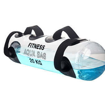 Transparent Cylindrical Water Weight Dumbbell