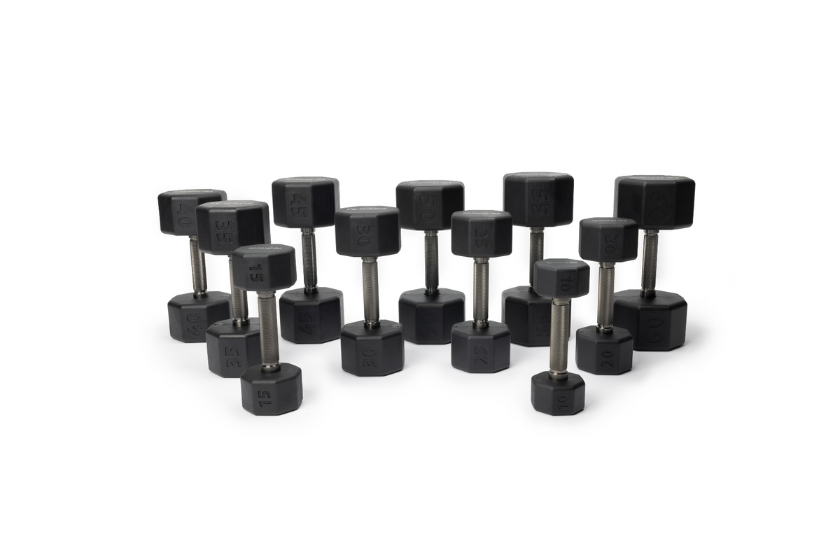 Octo Rubber Dumbbell Single Weight Training