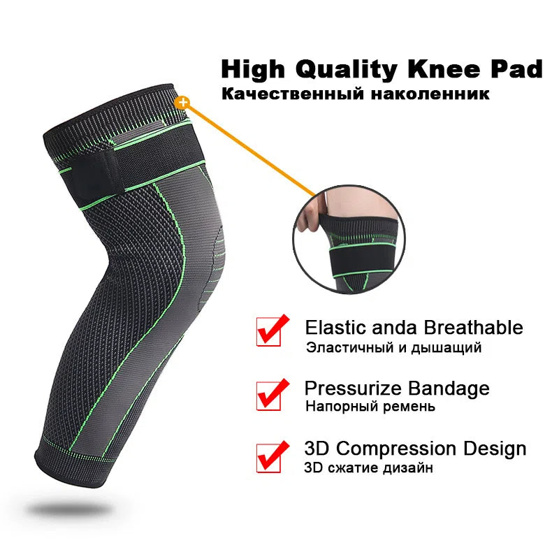 Knitted Strap Compression Warm Knee Protector