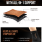 Copper Compression Ankle Brace Sleeves 2-Pack