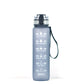 1000ml Transparent Kawaii BPA-Free Water Bottle