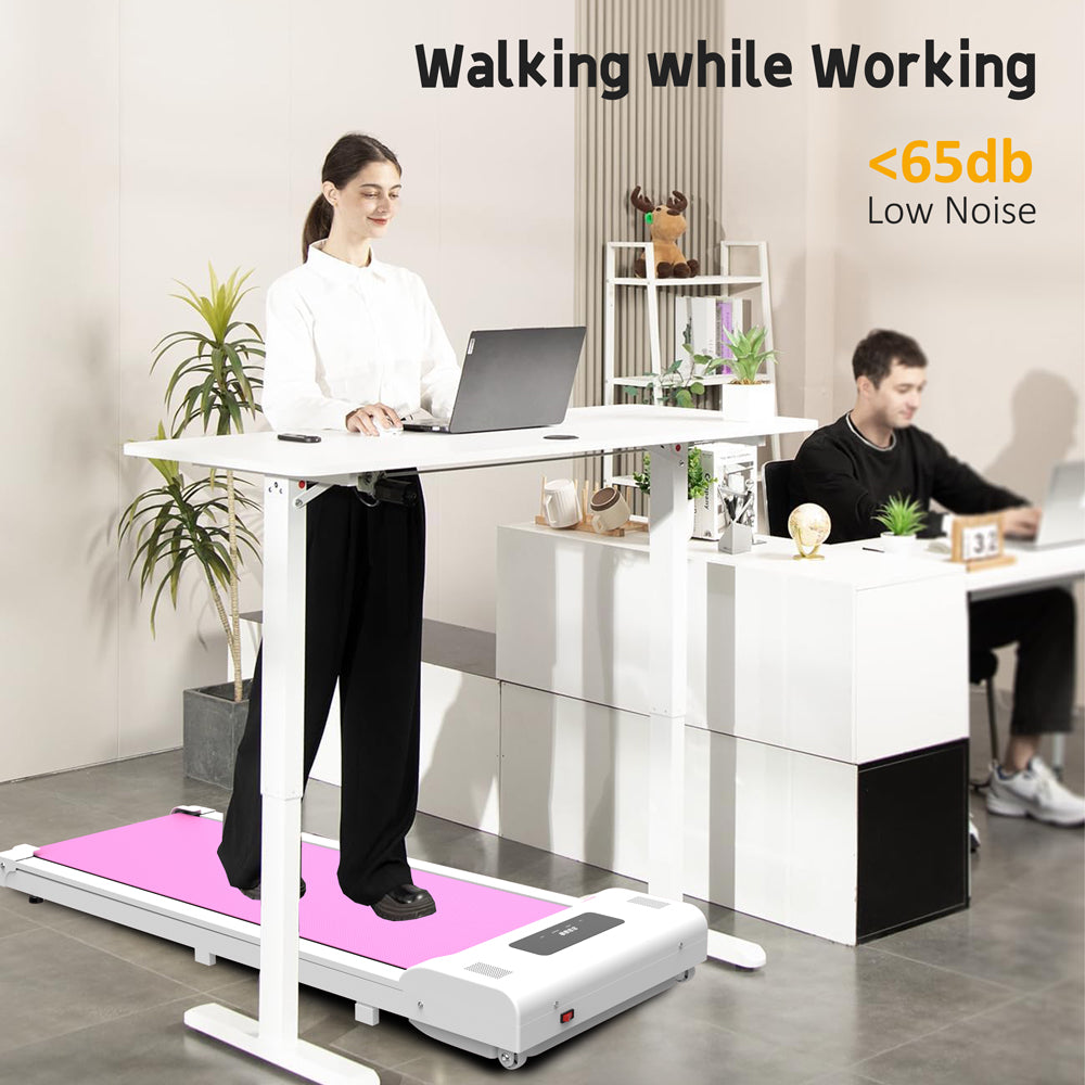 Portable Under-Desk Walking Treadmill With Display
