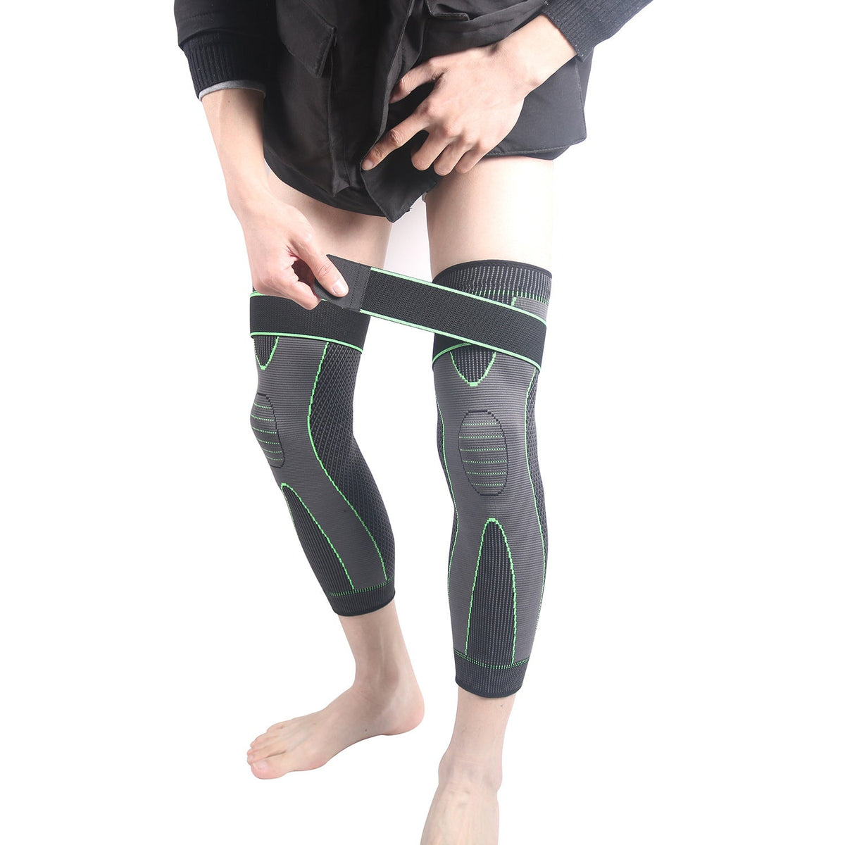 Knitted Strap Compression Warm Knee Protector