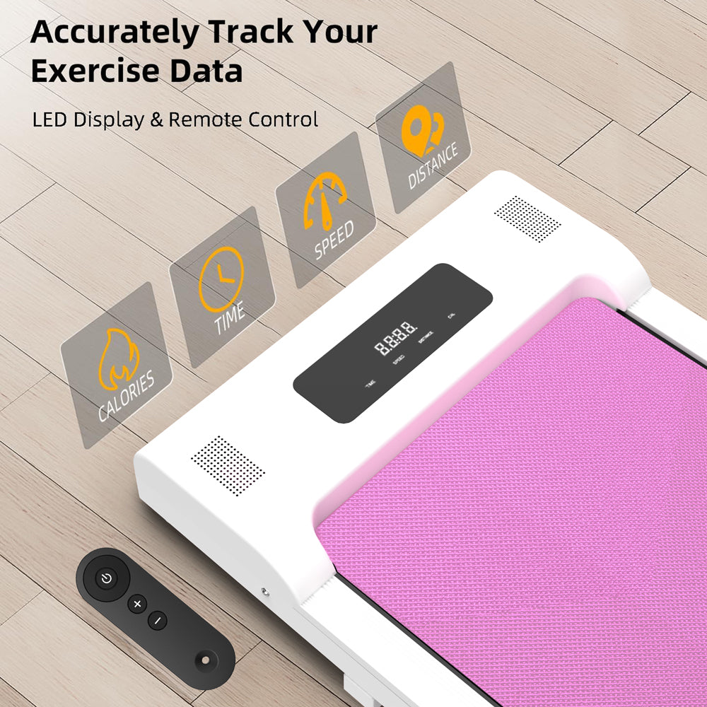 Portable Under-Desk Walking Treadmill With Display