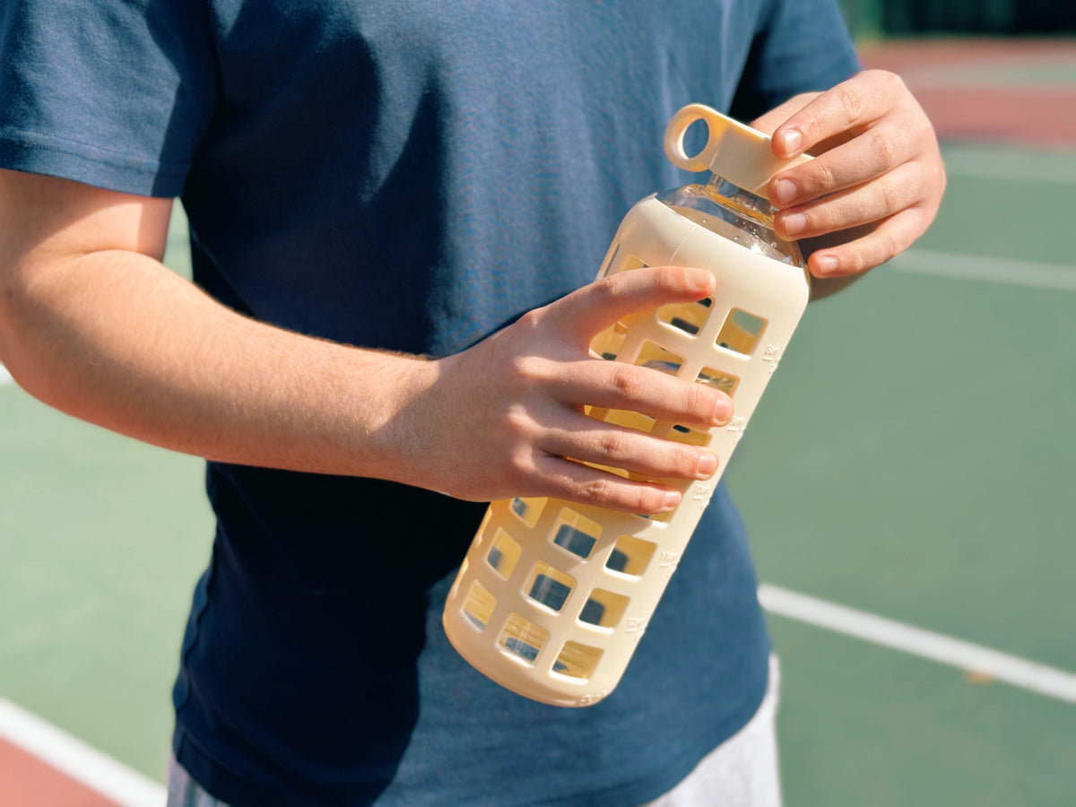Glass Water Bottles Reusable Drinkware