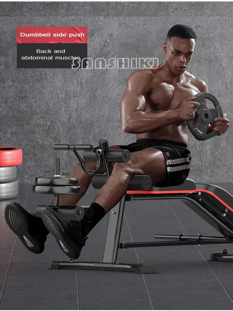 Multifunctional Weightlifting Bench Home Fitness Equipment
