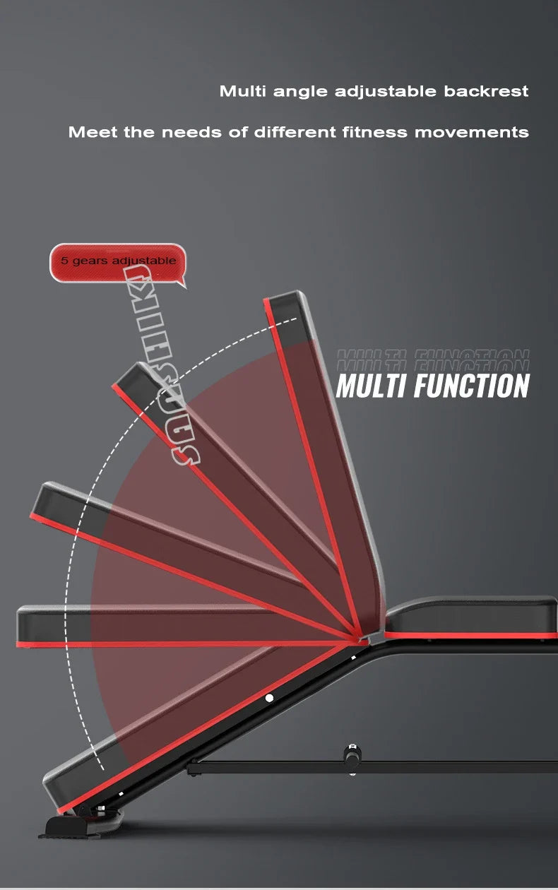 Multifunctional Weightlifting Bench Home Fitness Equipment