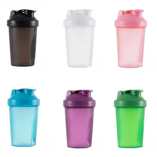 400ml BPA-Free Protein Blender Shaker Bottle