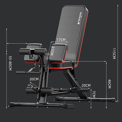 Multifunctional Weightlifting Bench Home Fitness Equipment