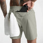 Men's Quick-Dry Performance Shorts With Pockets