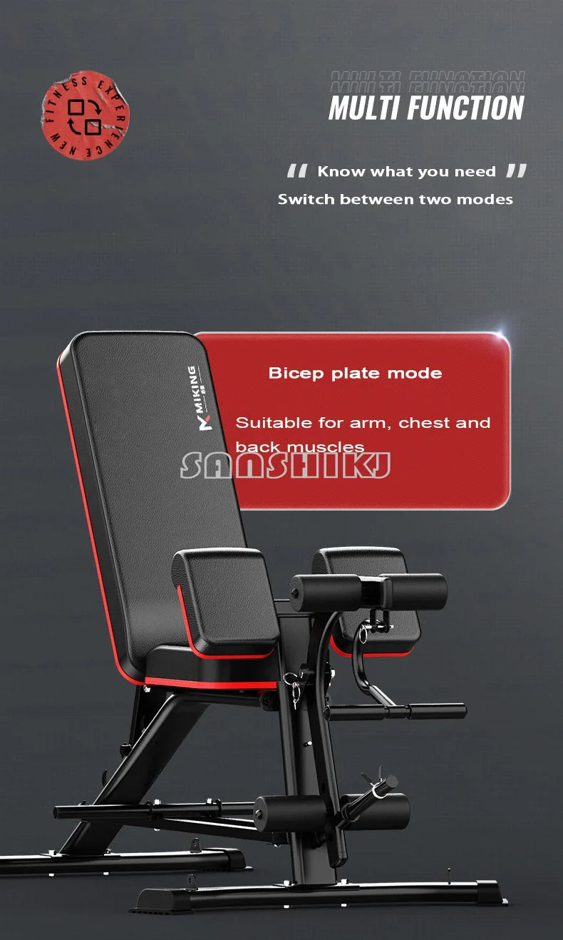 Multifunctional Weightlifting Bench Home Fitness Equipment