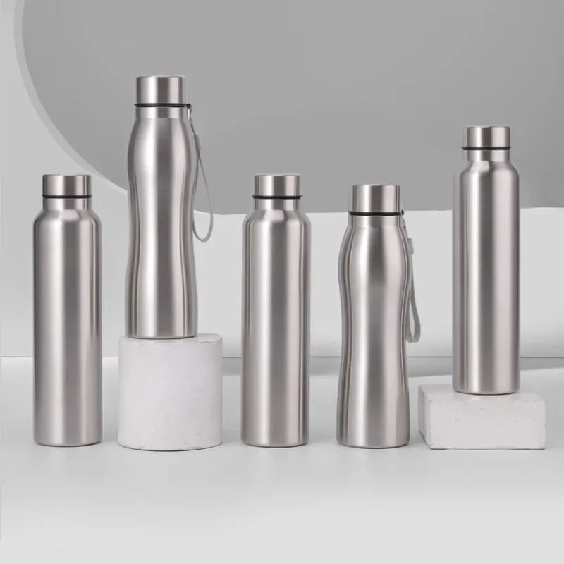 1000ml Stainless Steel Single-Layer Sport Bottle