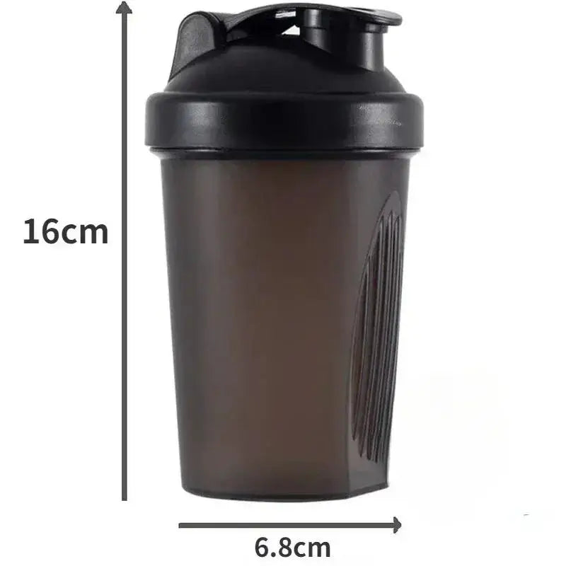 400ml BPA-Free Protein Blender Shaker Bottle