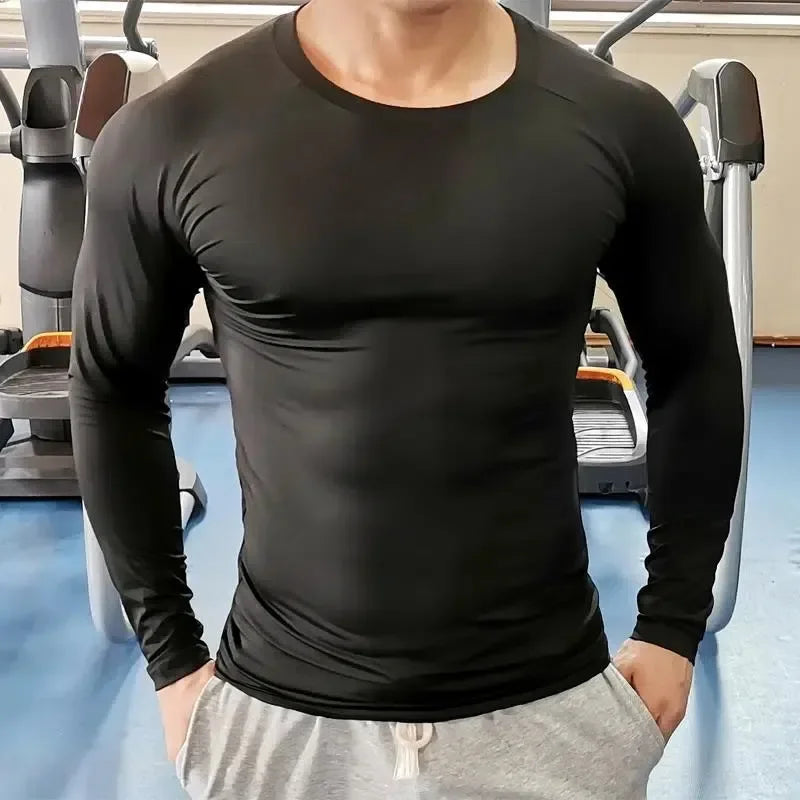 Unisex Compression Running Athletic Performance Shirt