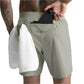 Men's Quick-Dry Performance Shorts With Pockets