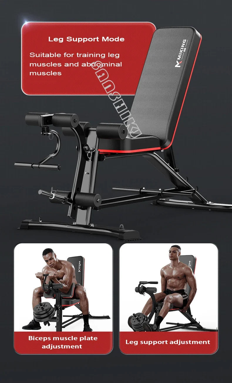 Multifunctional Weightlifting Bench Home Fitness Equipment