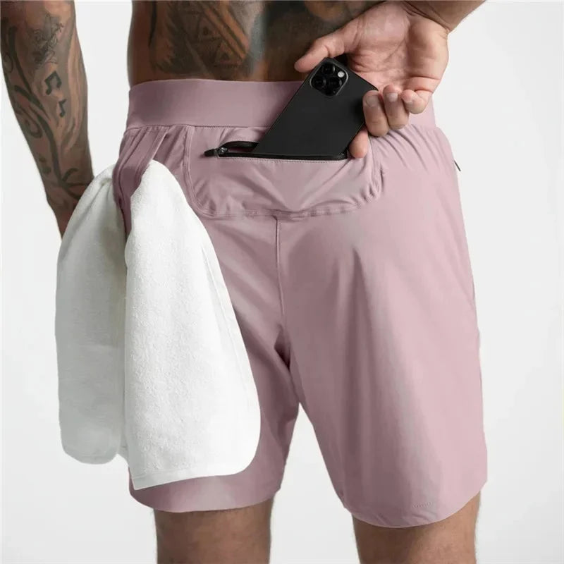 Men's Quick-Dry Performance Shorts With Pockets