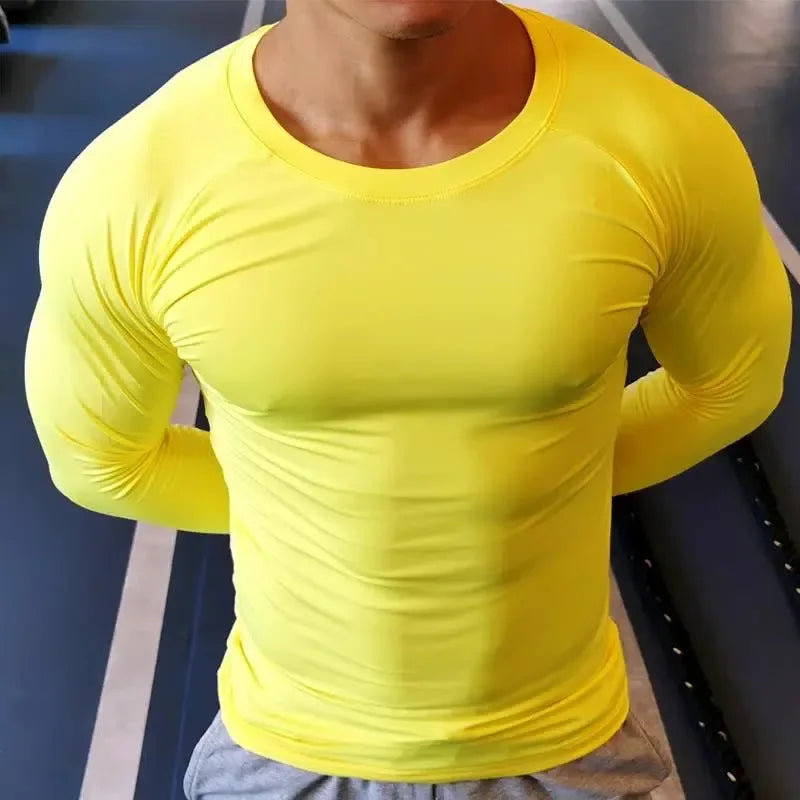 Unisex Compression Running Athletic Performance Shirt