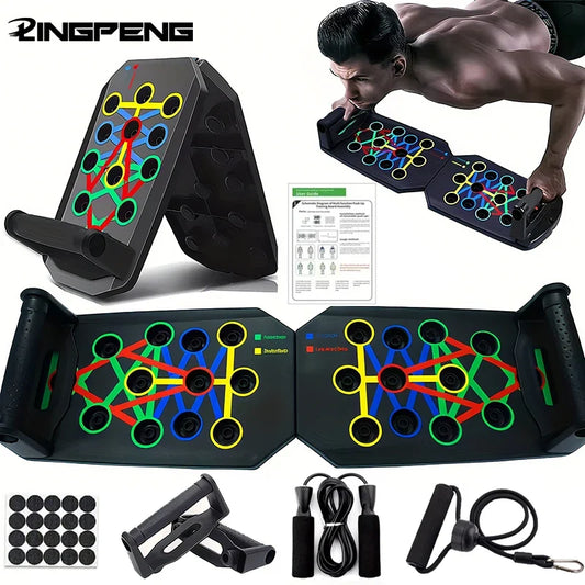 Portable Multifunctional Foldable Push-Up Board Set