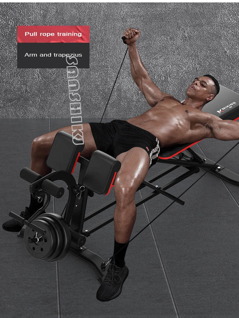 Multifunctional Weightlifting Bench Home Fitness Equipment