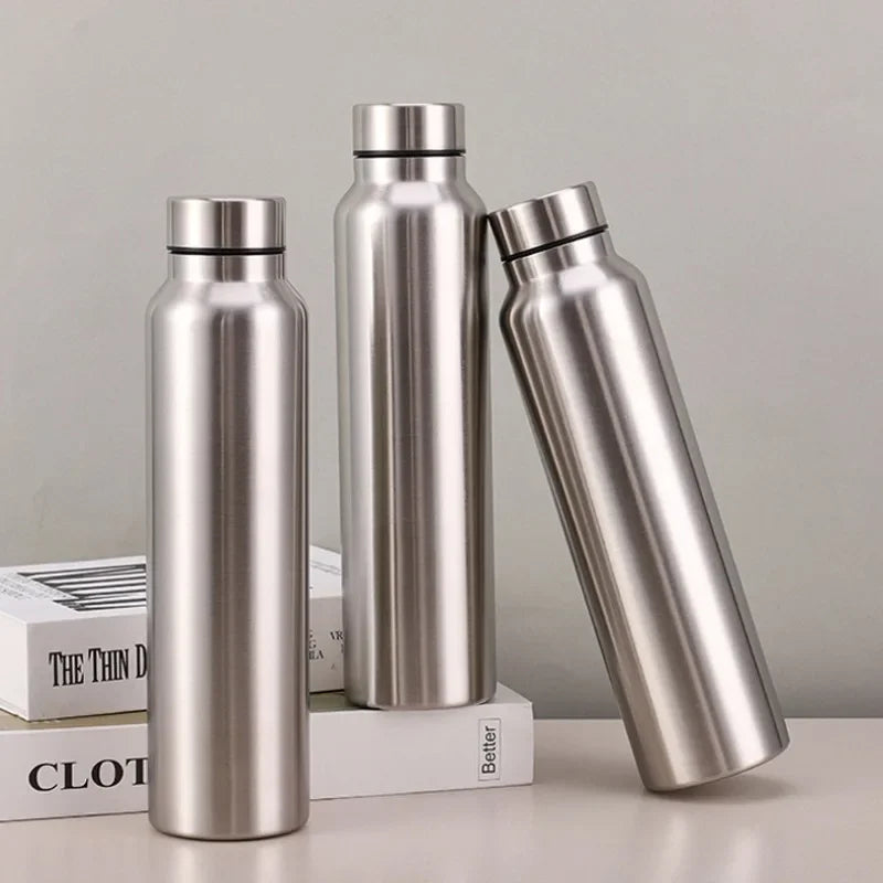 1000ml Stainless Steel Single-Layer Sport Bottle
