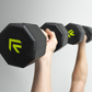 Octo Rubber Dumbbell Single Weight Training
