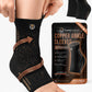 Copper Compression Ankle Brace Sleeves 2-Pack