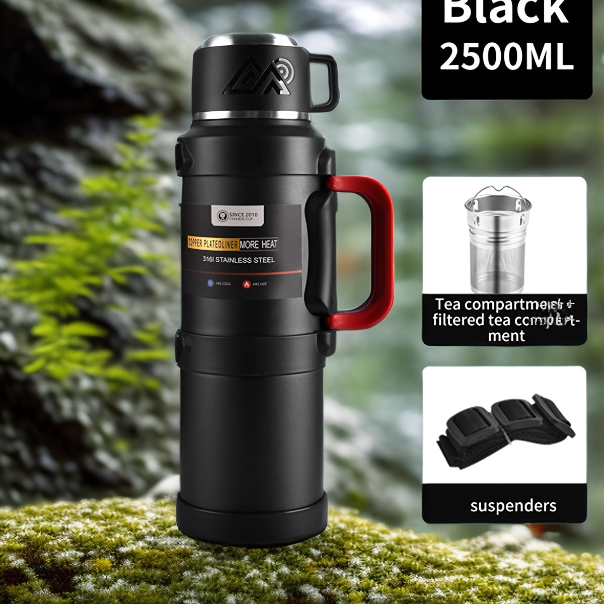 Multi-Size Insulated Stainless Steel Water Bottle