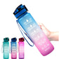 1000ml Transparent Kawaii BPA-Free Water Bottle
