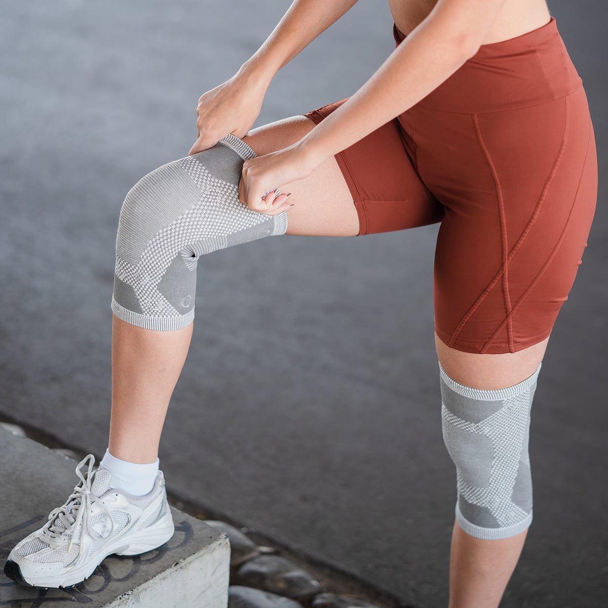 Magnetic Therapy Knee Compression Sleeves Pair