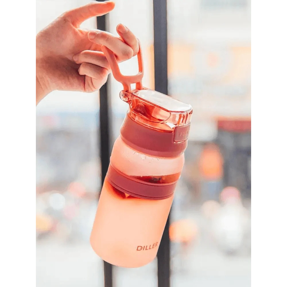 Portable Tritan Sports Water Bottle With Straw