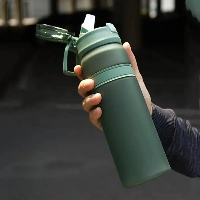 Portable Tritan Sports Water Bottle With Straw
