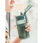 Portable Tritan Sports Water Bottle With Straw