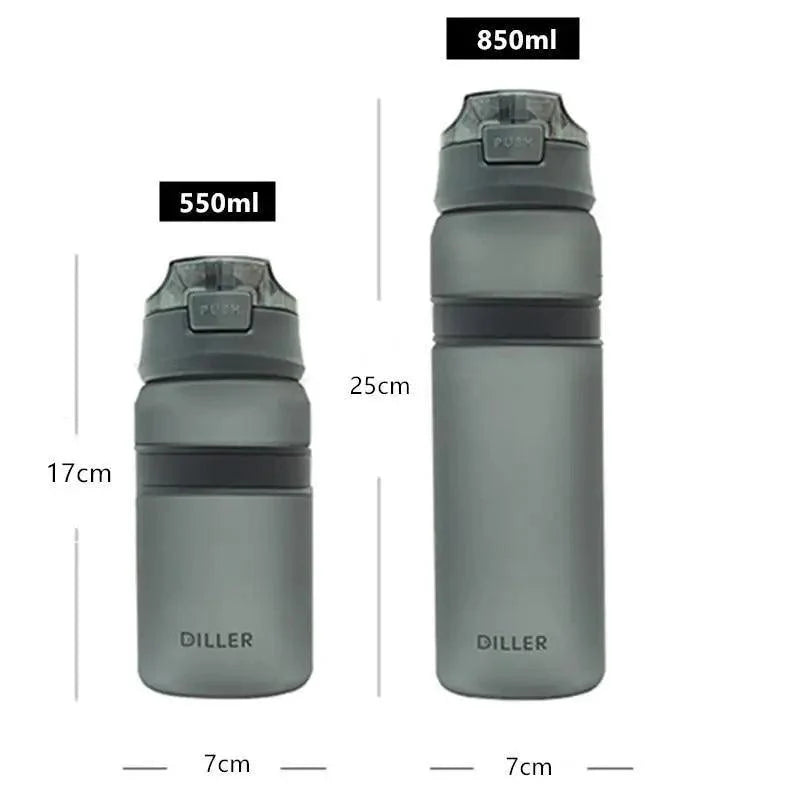 Portable Tritan Sports Water Bottle With Straw