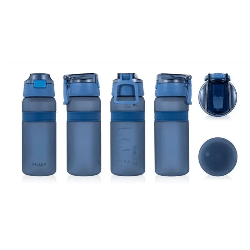 Portable Tritan Sports Water Bottle With Straw