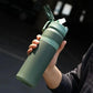 Portable Tritan Sports Water Bottle With Straw