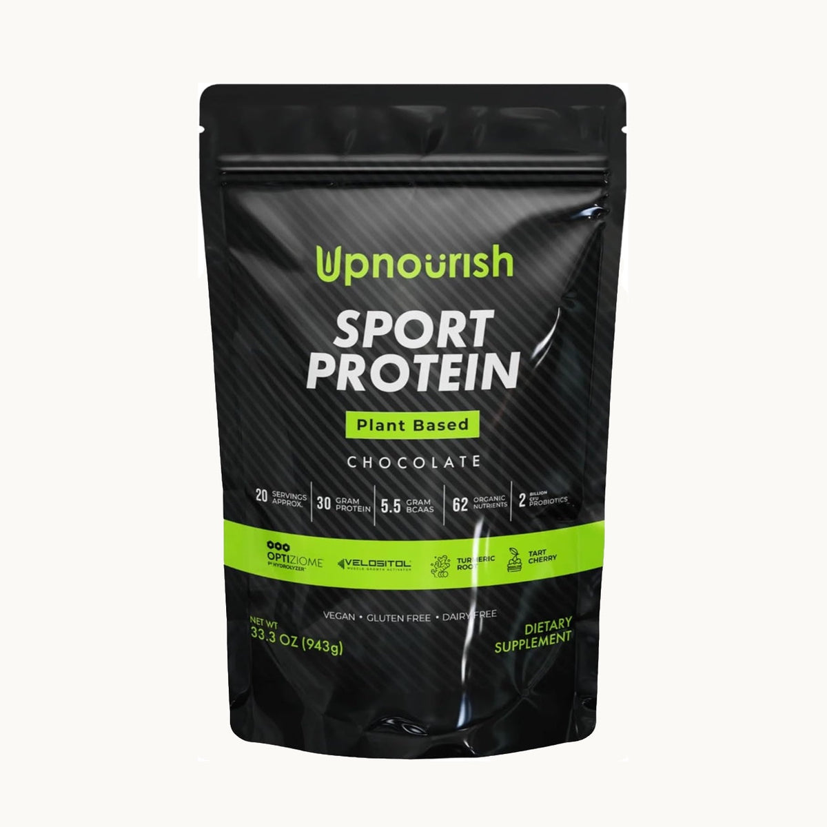 Plant-Based Sport Protein Powder Supplement