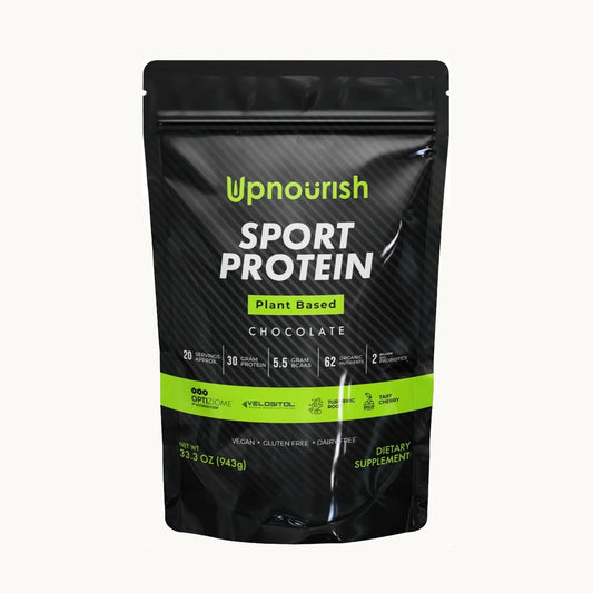 Plant-Based Sport Protein Powder Supplement