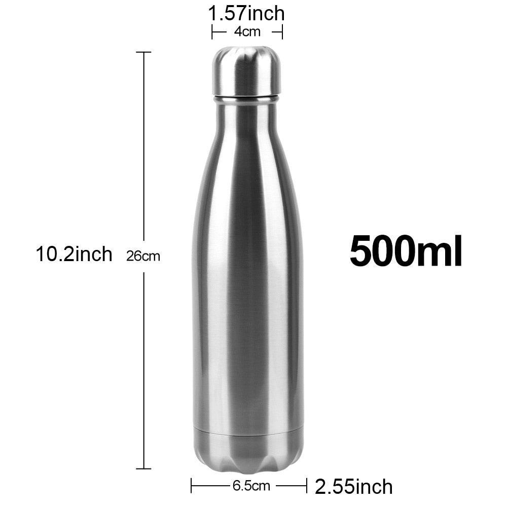 500ml Stainless Steel Double-Wall Insulated Bottle